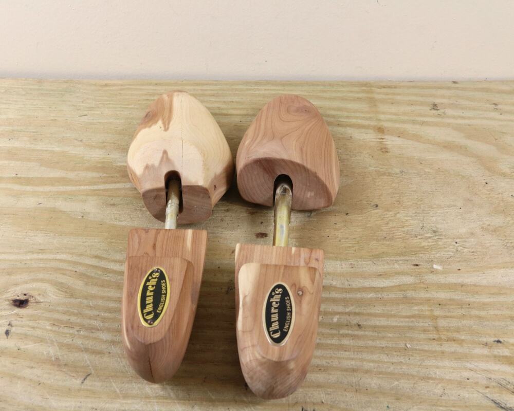 Vintage Church's English Wood Large Cedar Shoe Tree Stretcher